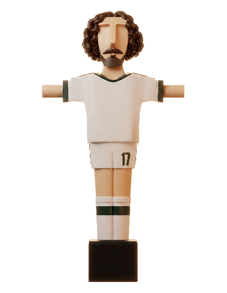 Mimic Madrid Chico · Muñeco Futbolín Personalizado