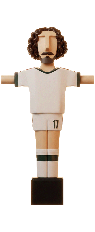 Mimic Madrid Chico · Muñeco Futbolín Personalizado