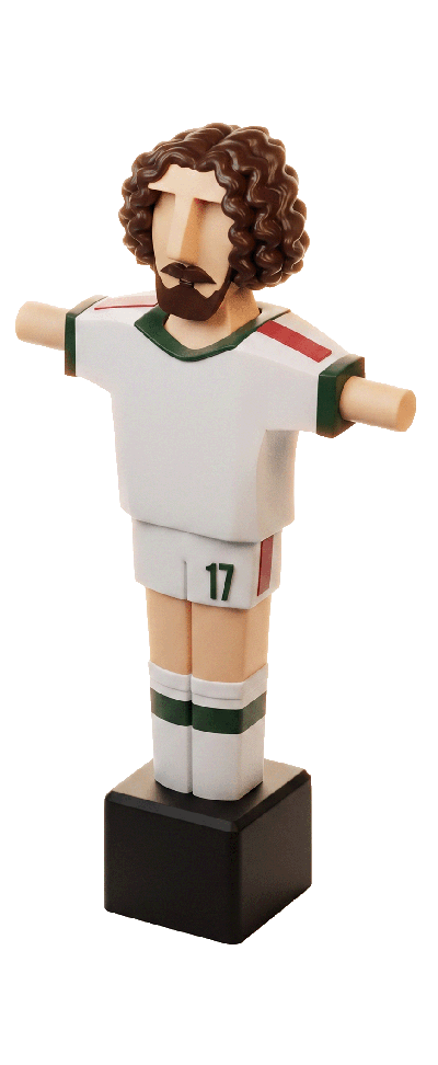 Mimic Madrid Chico · Muñeco Futbolín Personalizado