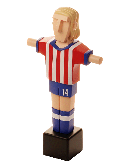 Mimic At. Madrid Chico · Muñeco Futbolín Personalizado