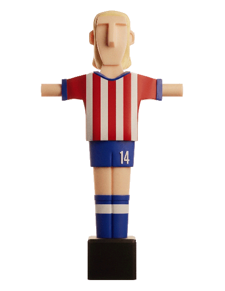 Mimic At. Madrid Chico · Muñeco Futbolín Personalizado