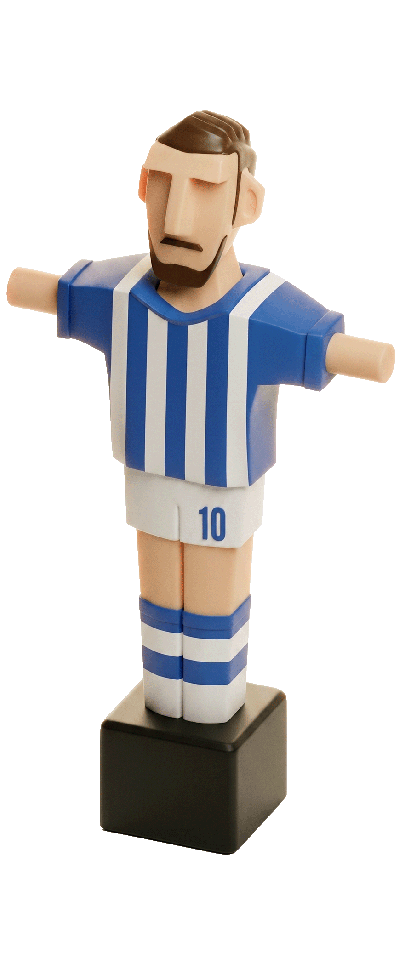 Mimic R. Sociedad Chico · Muñeco Futbolín Personalizado